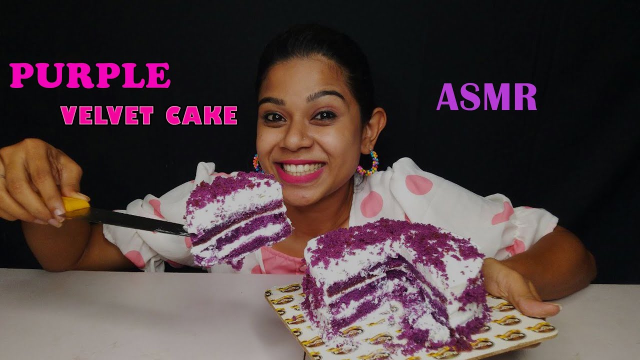 PURPLE VELVET CAKE ||  GRAIN N GRACE  CAKE MIX || ASMR MALAYALAM || #howtomake #cakes