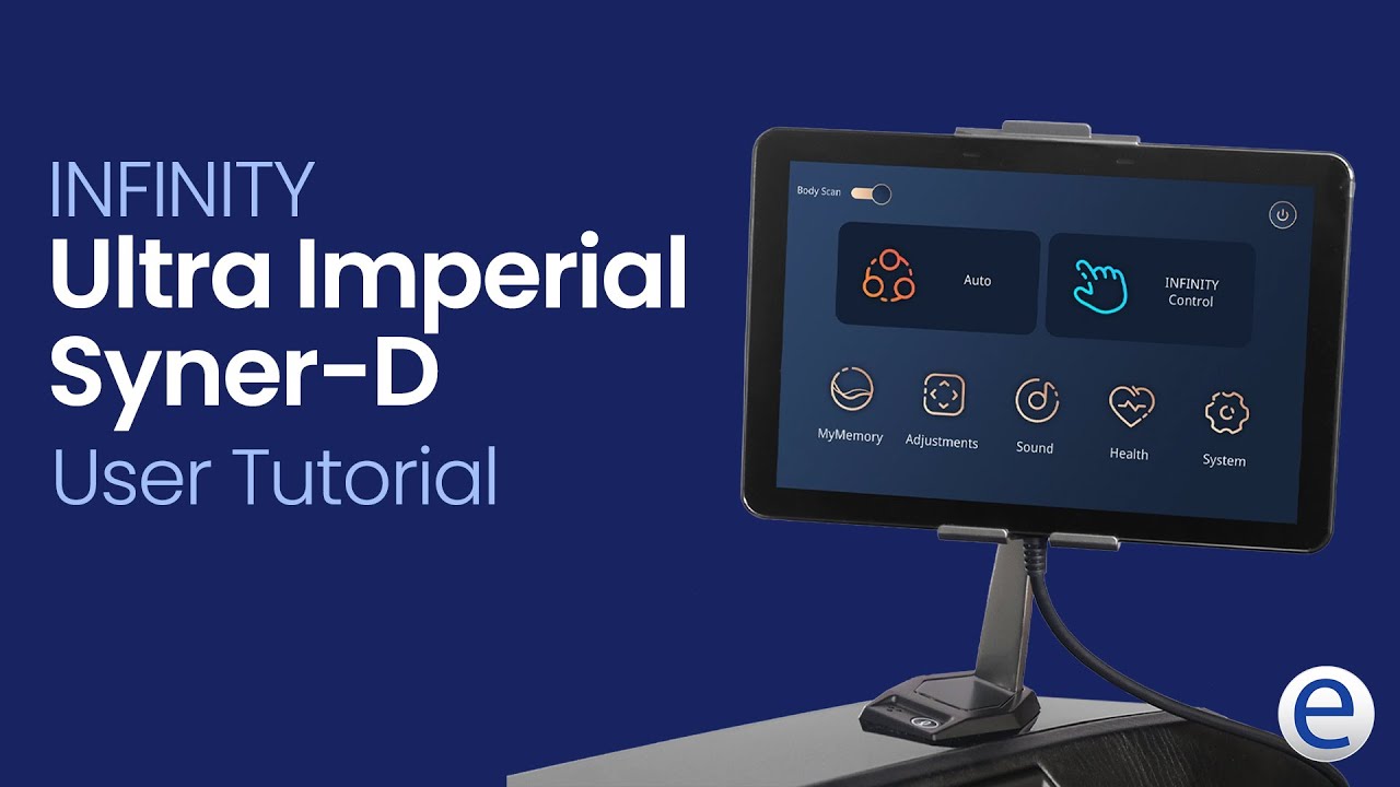 How to Operate the Infinity Ultra Imperial Syner D Massage Chair