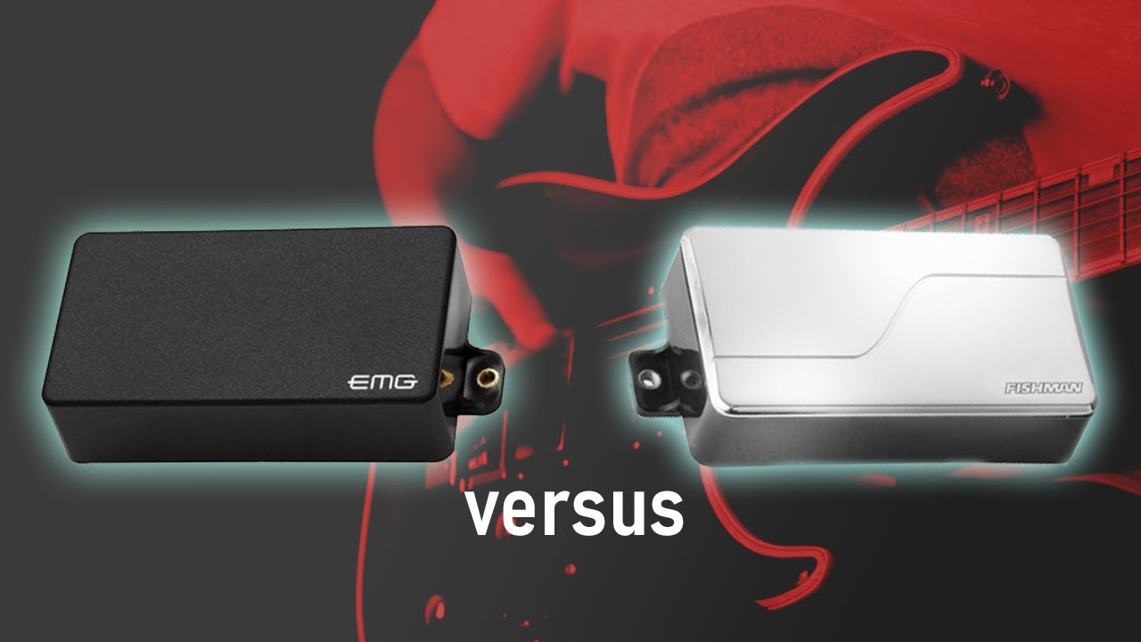 Fishman Fluence Modern Alnico vs EMG 81