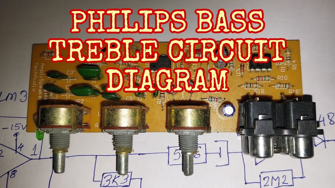 philips bass treble circuit diagram study