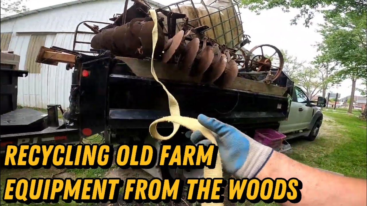 Unstoppable! Mini Skid Steer Pulls Massive Buried Junk from Woods
