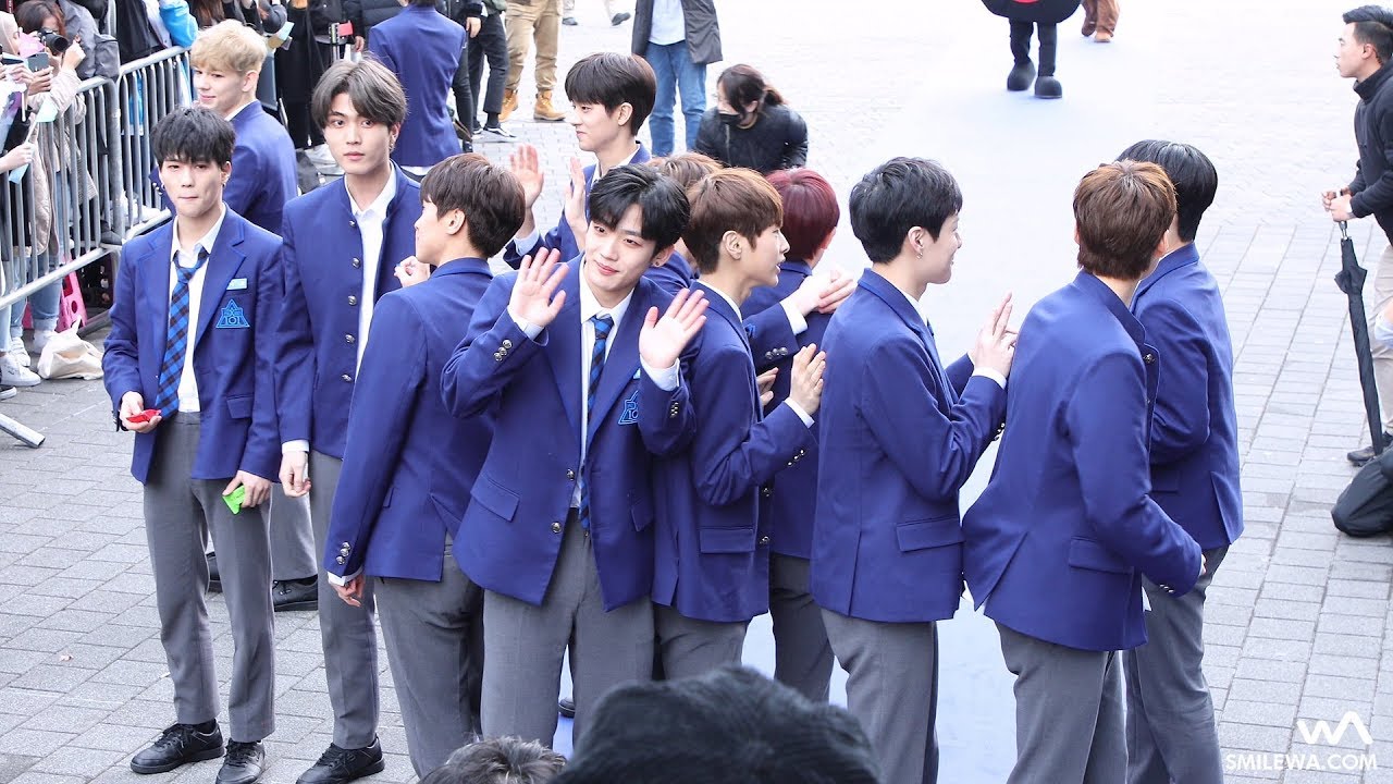 190321 프로듀스 X 101 (PRODUCE X 101) BLUE CARPET CEREMONY (39명) 퇴장 4K 직캠 / Fancam by -wA-