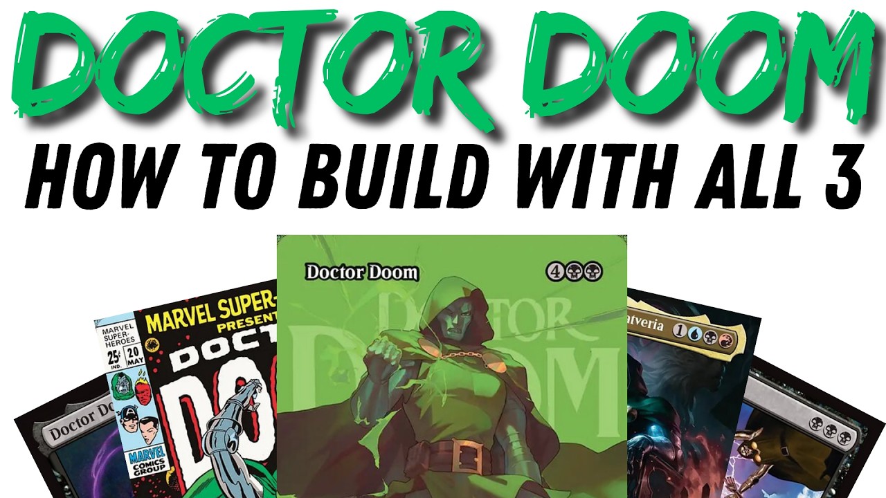 3 Unique Doctor Doom Commander Decks: EDH Deckbuilding w/ Marvel Superheroes