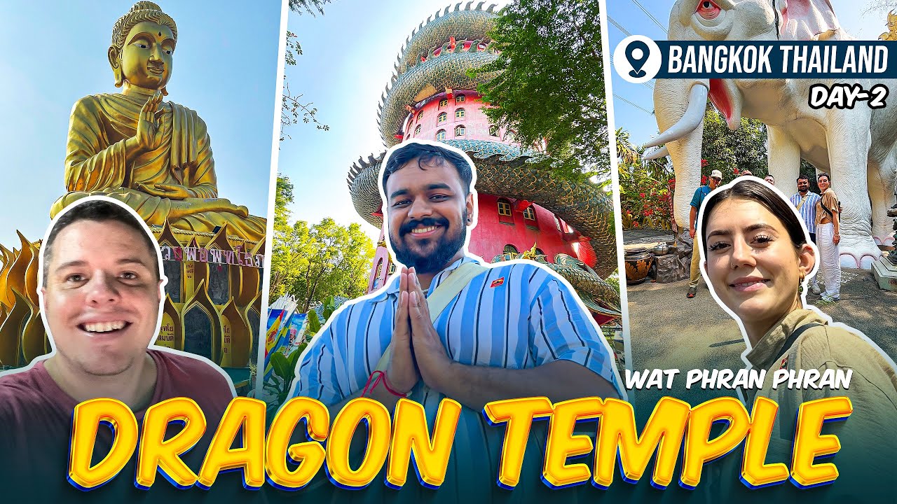 DRAGON TEMPLE IN BANGKOK | FULL TOUR VLOG