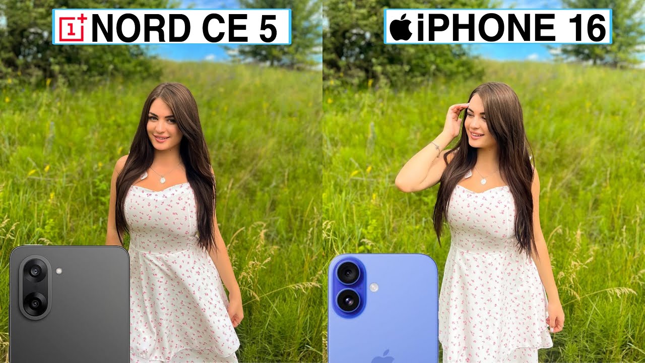 OnePlus Nord Ce 5 Vs iPhone 16 Camera Test Comparison