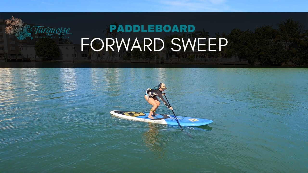 How to Turn Your Standup Paddleboard: Forward  Sweep | ACA Level 1 SUP Skills