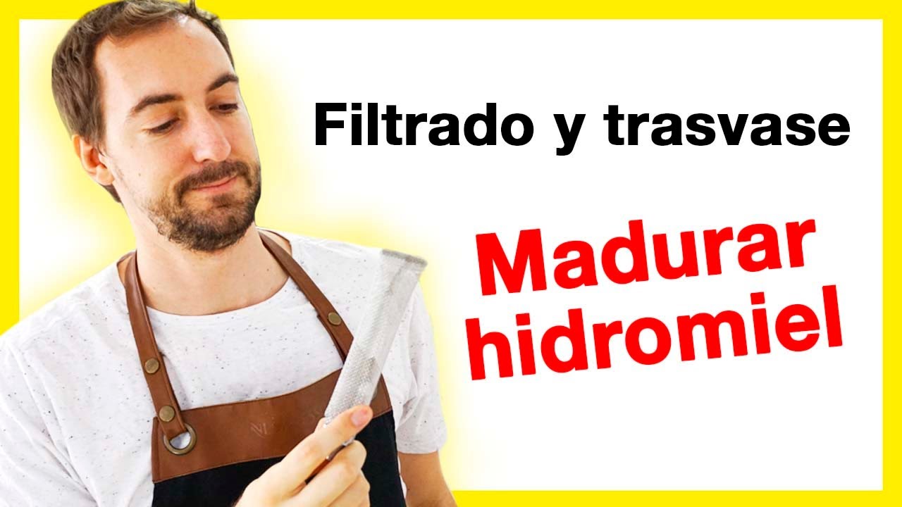 ⚠️ Técnicas de CLARIFICACIÓN de HIDROMIEL 🍯 Trasvase, Filtrado y Madurado. Tutorial hidromiel 3/5