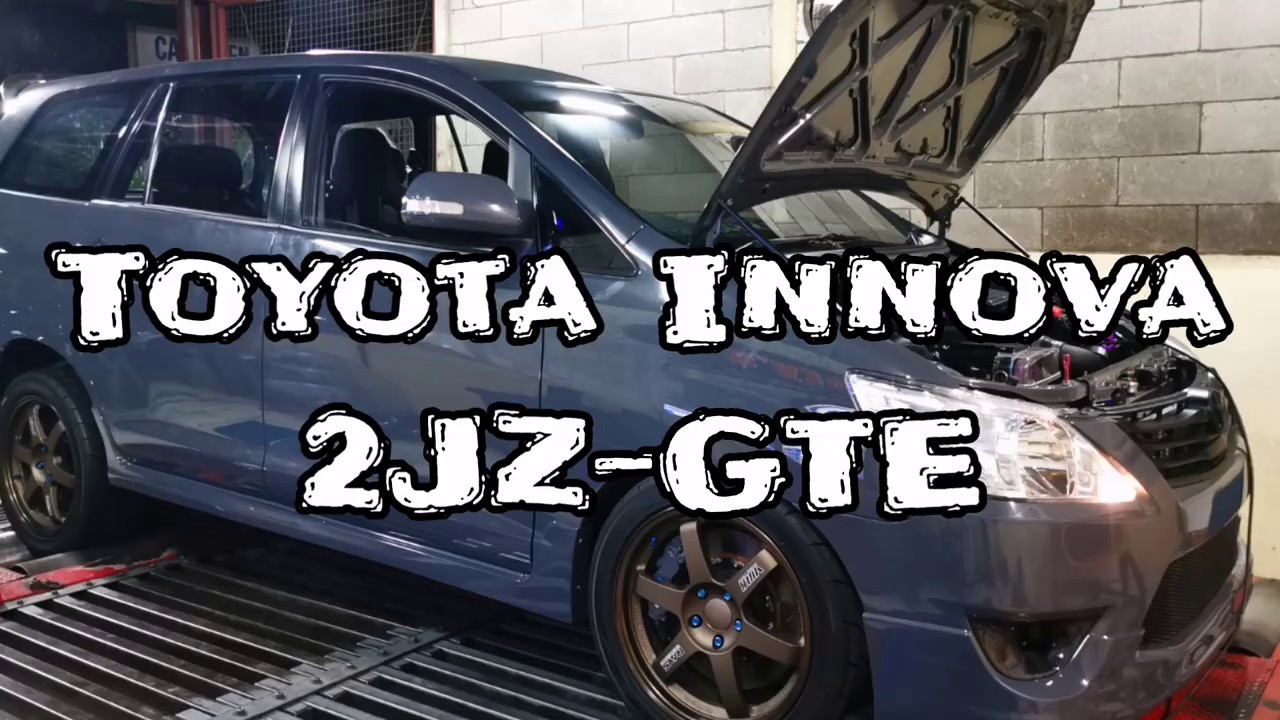 Toyota Innova 2JZ-GTE on Dyno