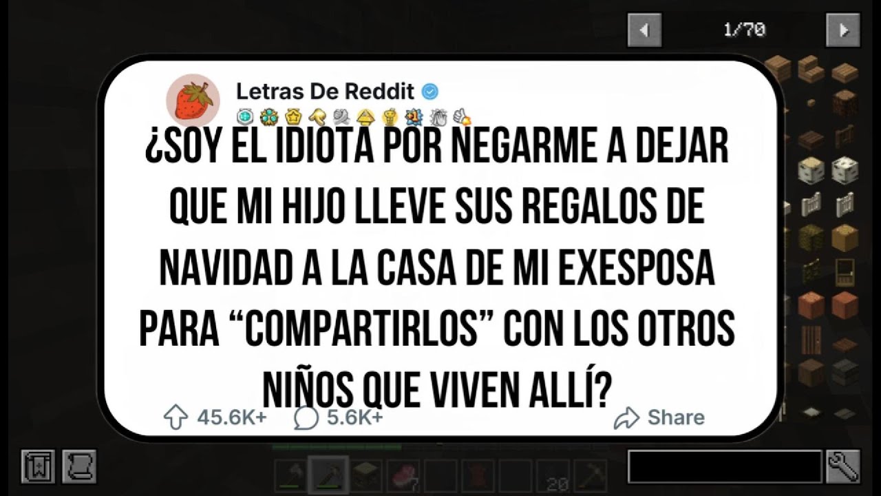 SOY EL MALO POR NO DEJAR QUE MI HIJO LLEVE SUS REGALOS A LA CASA DE MI EX PARA QUE COMPARTA