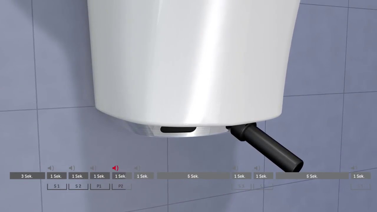 Duravit   DuraStyle Urinal Programmierung