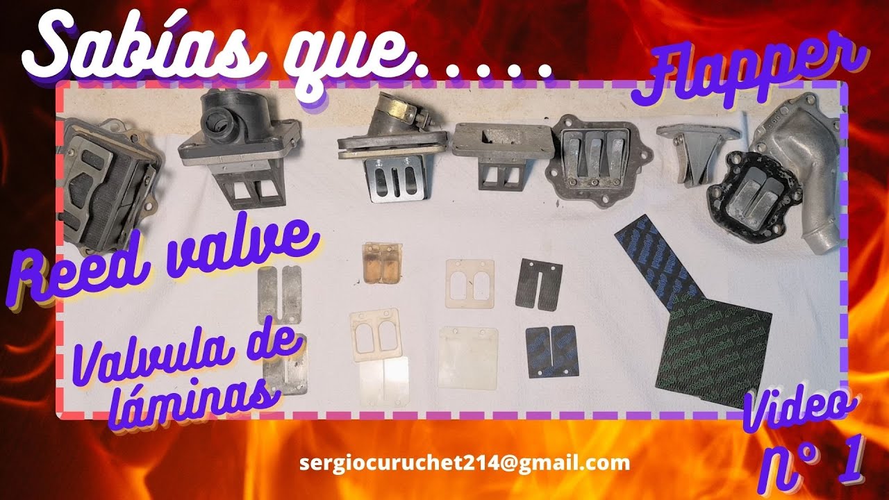 Flapper, Reed valve, una sencilla pieza con una gran tecnología!!