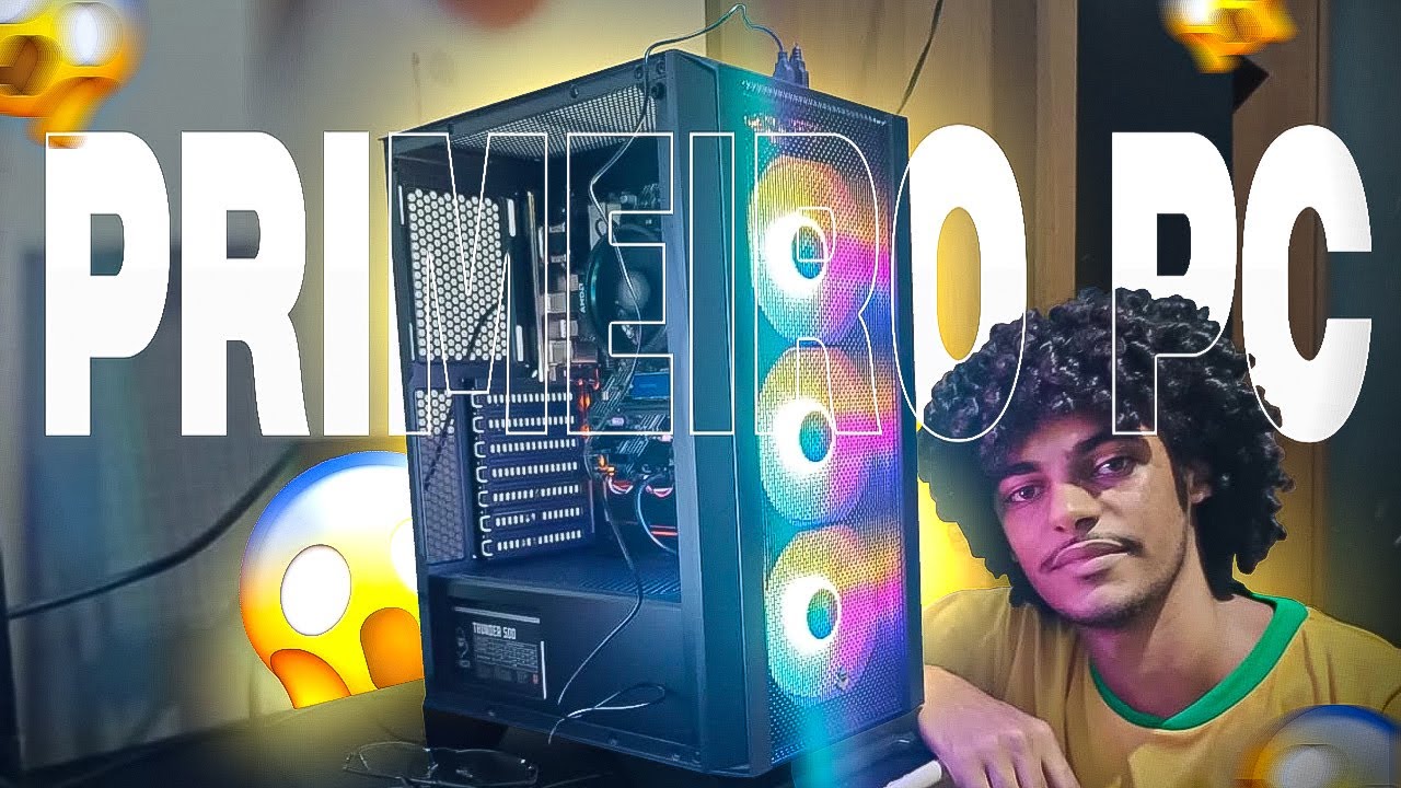 UNBOXING PC MONTADO DA PICHAU COM RYZEN 5 5600 GT 😱🔥