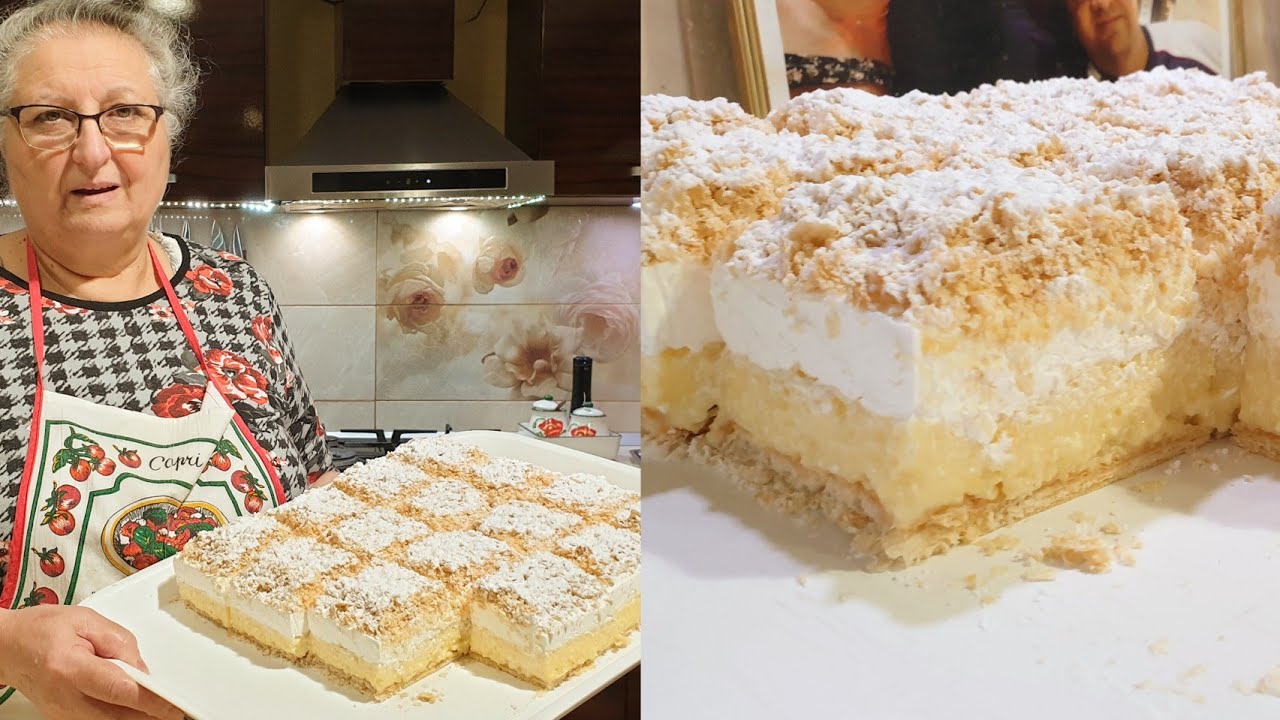 Cremșnit de la Bunica pentru invitații ( varianta fara unt ) 🇷🇴❤️