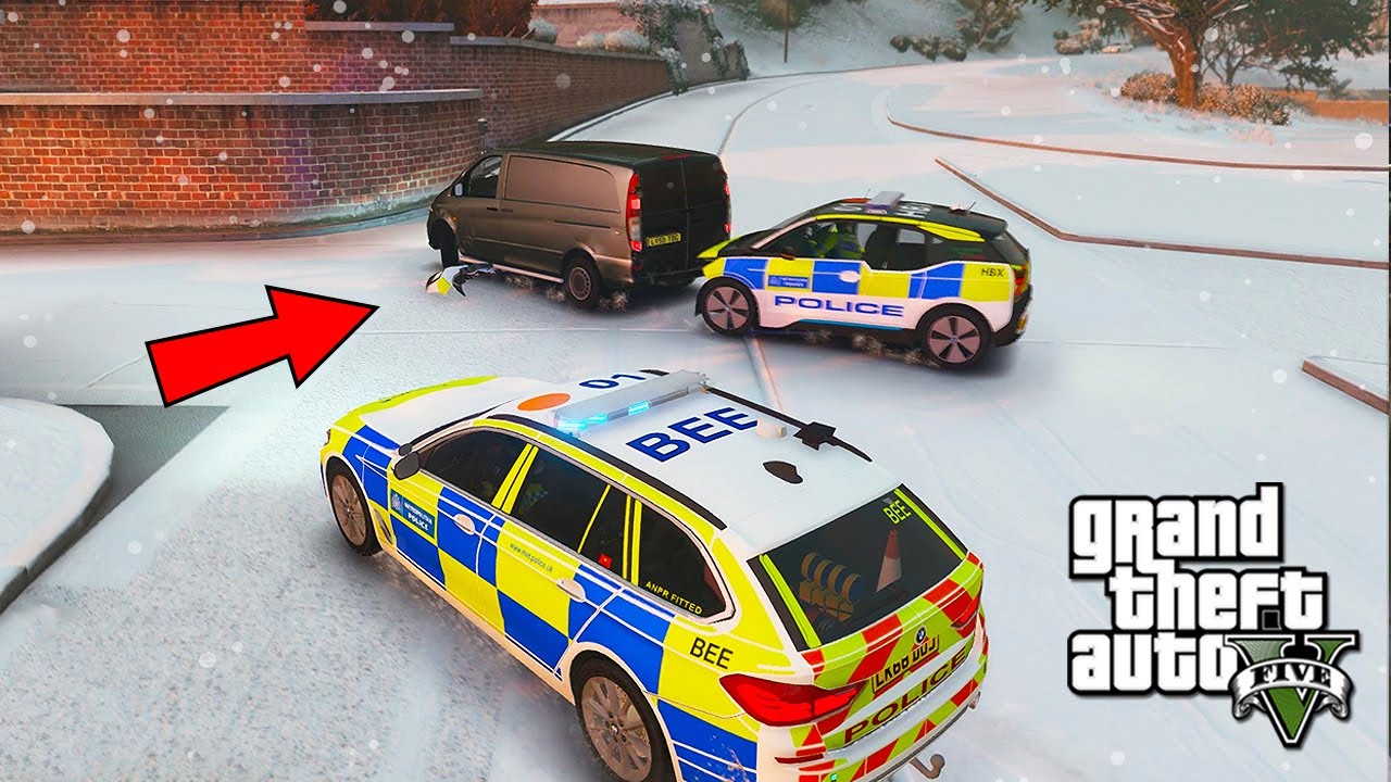 Parks Rangers and Pursuits in the Snow! (GTA 5 UK Police Mods LSPDFR #248)
