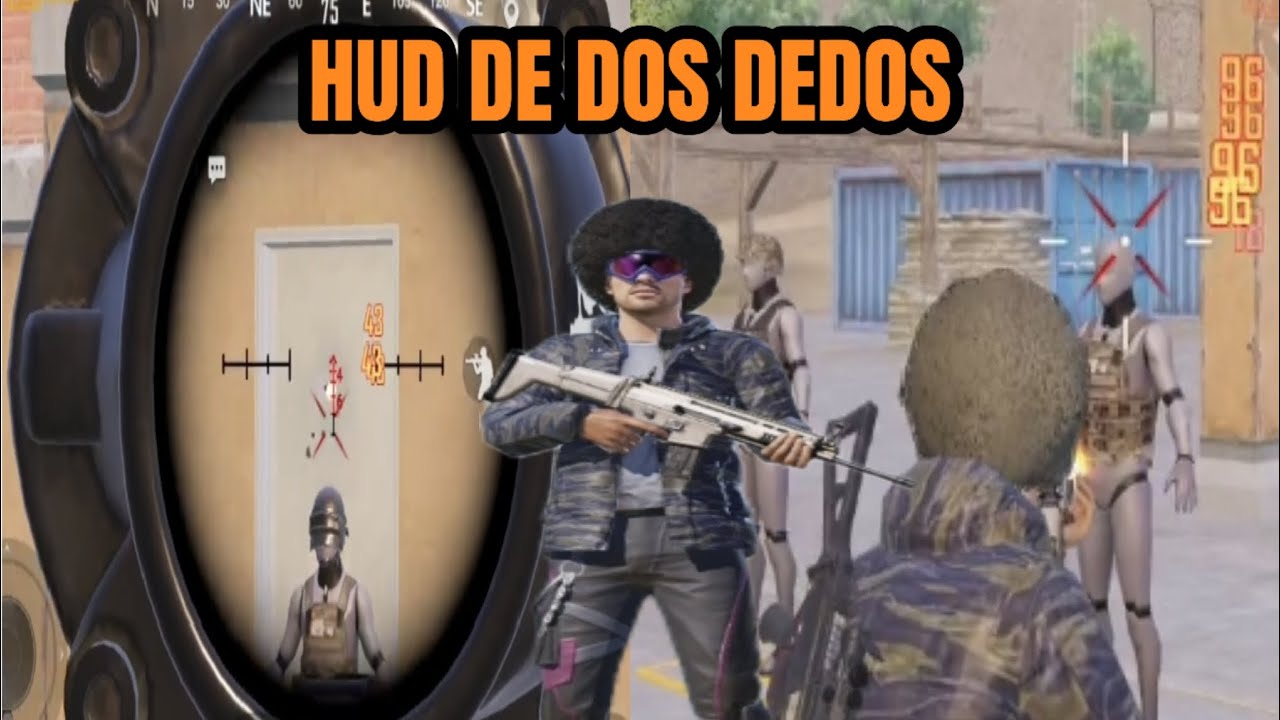 El mejor HUD de DOS dedos de PUBG MOBILE