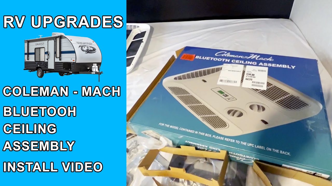 Установка Coleman Mach AC Bluetooth для автодома — обновление системы кондиционирования