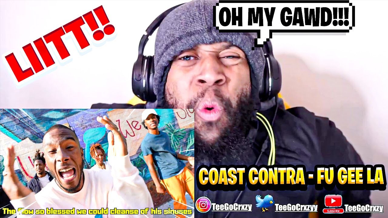 СЛАВА БОГУ, ОНИ — БУДУЩЕЕ!!! COAST CONTRA — FU GEE LA FREESTYLE при участии DEVINE (РЕАКЦИЯ)