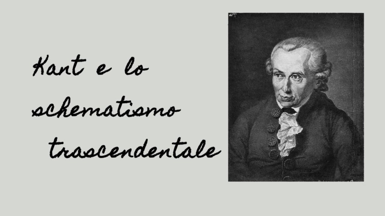 Kant e lo schematismo trascendentale