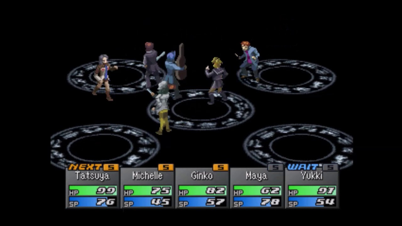 Persona 2 Innocent Sin (PS1) All Bosses (Starting Persona Only)