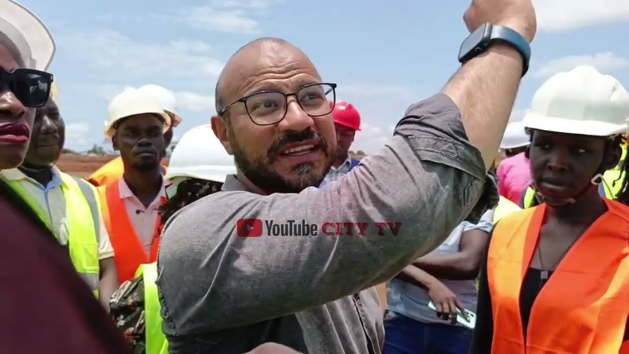 LIRA SUB REGION ENGINEERS GROUND CHECK ON AKII BUA STADIUM PROGRESS