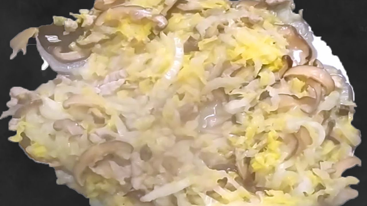 烂糊肉丝和春卷馅！Mushy Cabbage and Shredded Pork!
