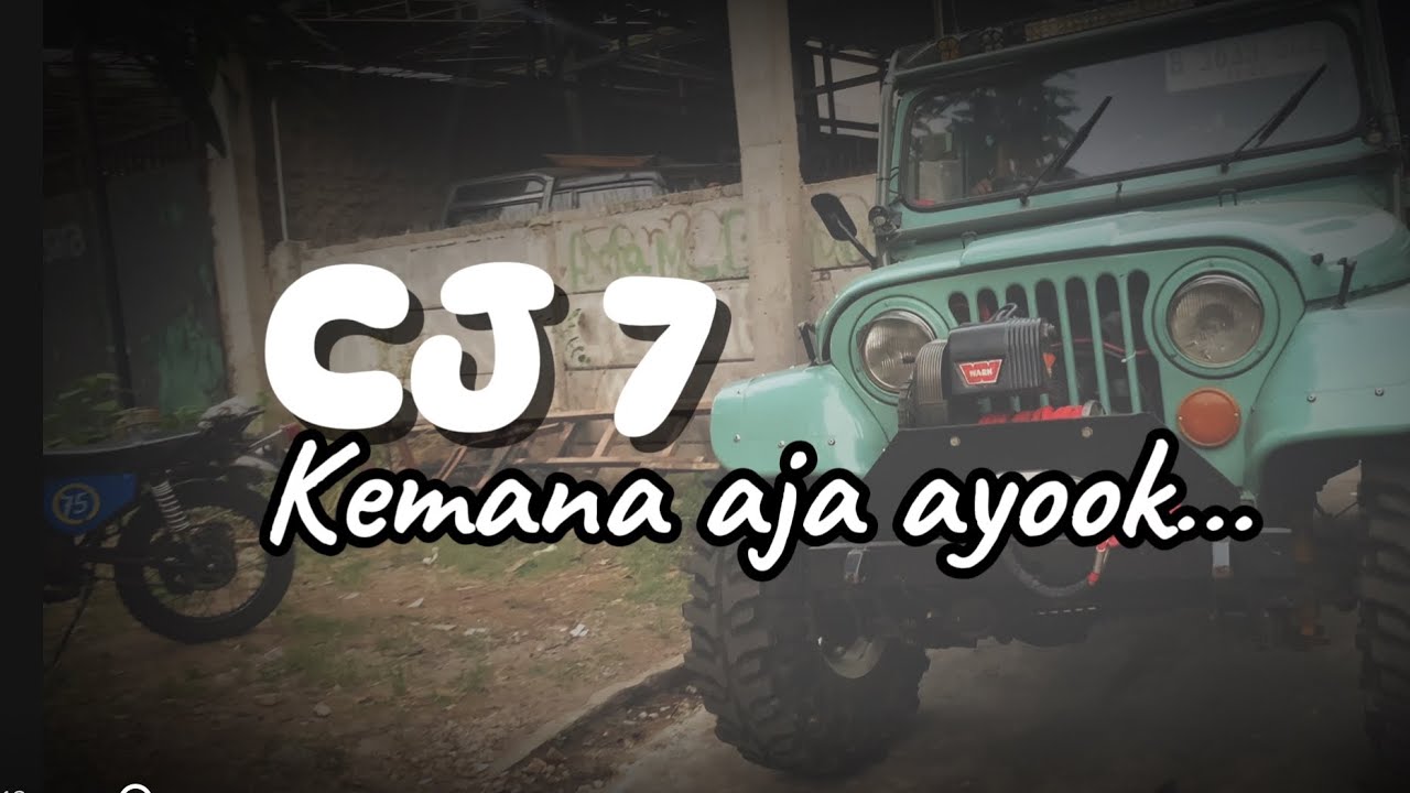 CJ7 spek lumpur dan aspal…#4x4offroad #bengkelmobil  #mobiltua #cj7 #mobillegend