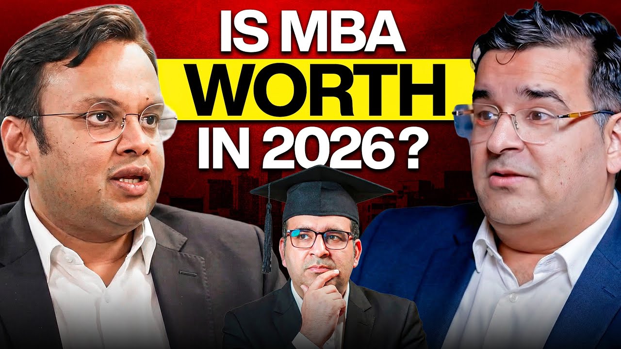 Is MBA Worth It in 2026? | Ft. Shreevats Jaipuria | Sanjay Kathuria Podcast EP29