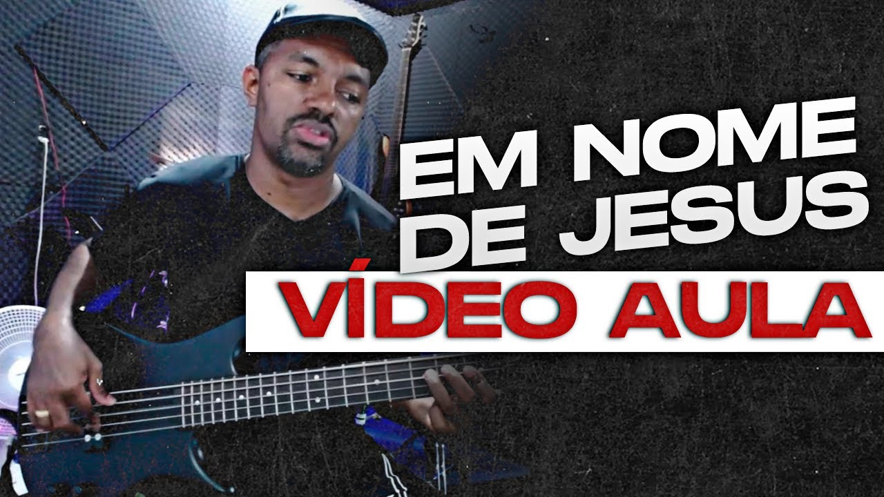 EM NOME DE JESUS (Aline Silva) Bass Cover VÍDEO AULA DE BAIXO por KAKA BASS Dicas ,idéias e macetes!
