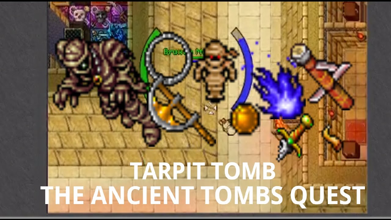 THE ANCIENT TOMBS QUEST - TARPIT TOMB - BOSS MORGUTHIS
