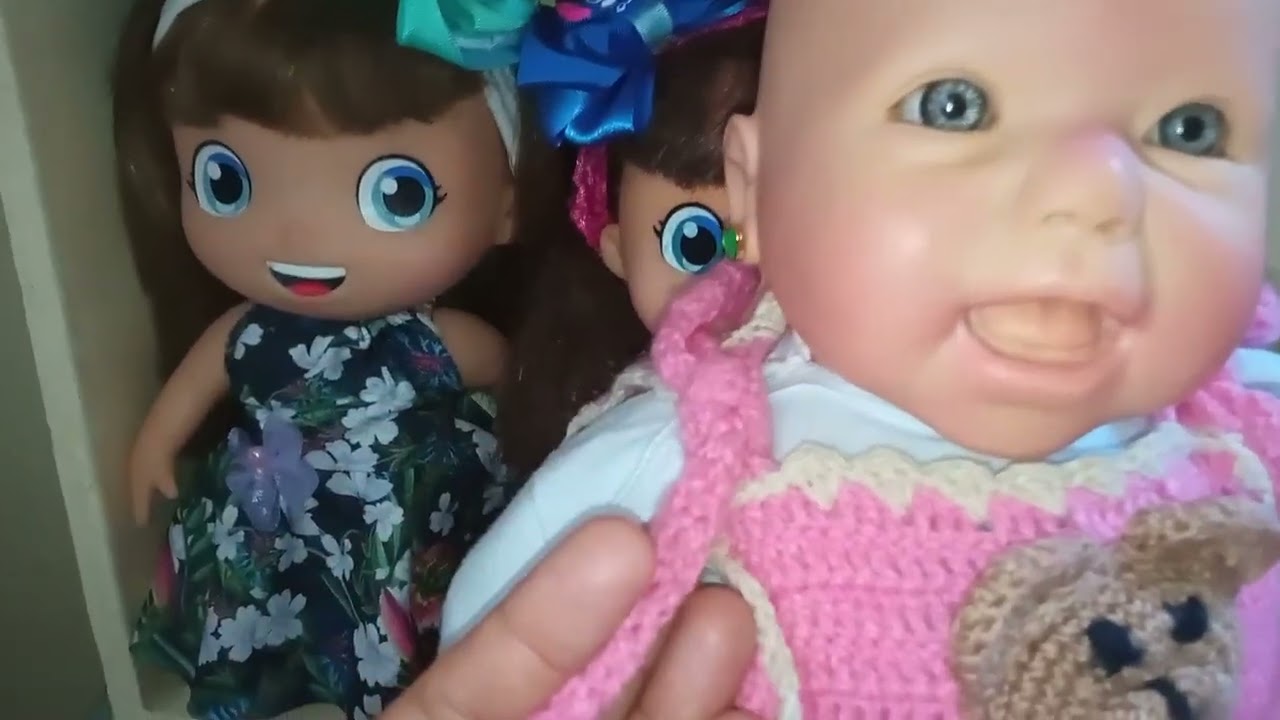 Mostrando minha boneca😍😍#bonecas