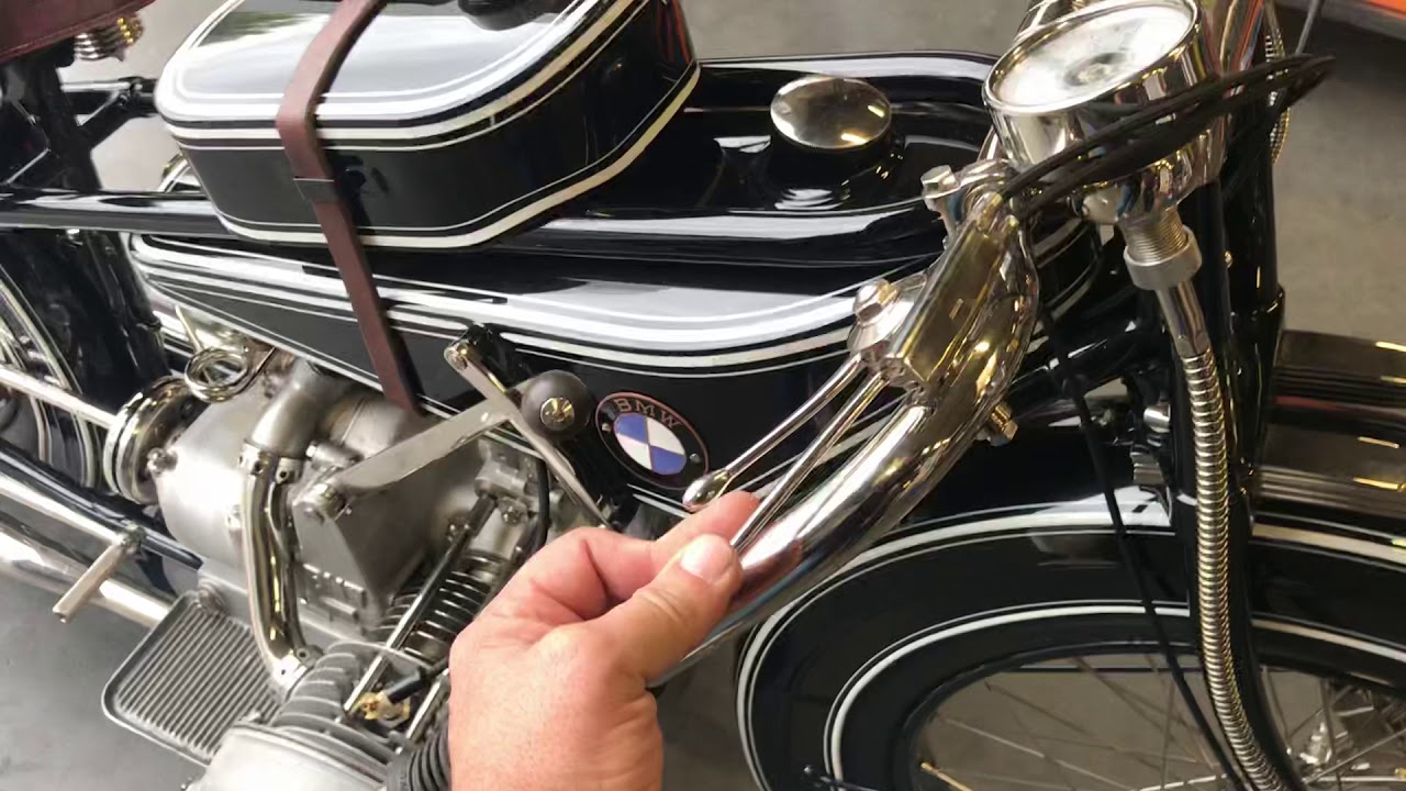 Test start bike 175: BMW R37 rensport 1925.