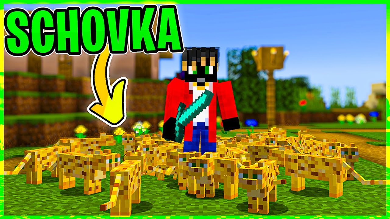 ZVÍŘECÍ MINECRAFT SCHOVKA!😲| 2/2 [MarweX&@GALAKTUS&@fatlaax&@coxoujes&@eban926&Kary]