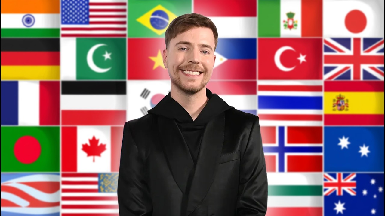 Mr Beast vs Google Translate meme