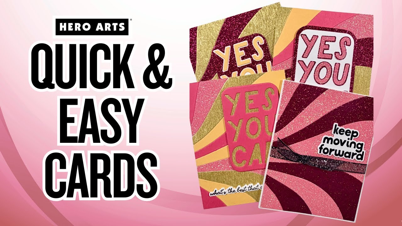 How To Make Awesome Glitter Cards The EASY Way!