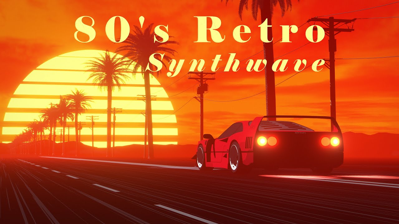 80s Retro Synthwave Playlist | 1 Hour of Neon Nostalgia in 4K | Part 1