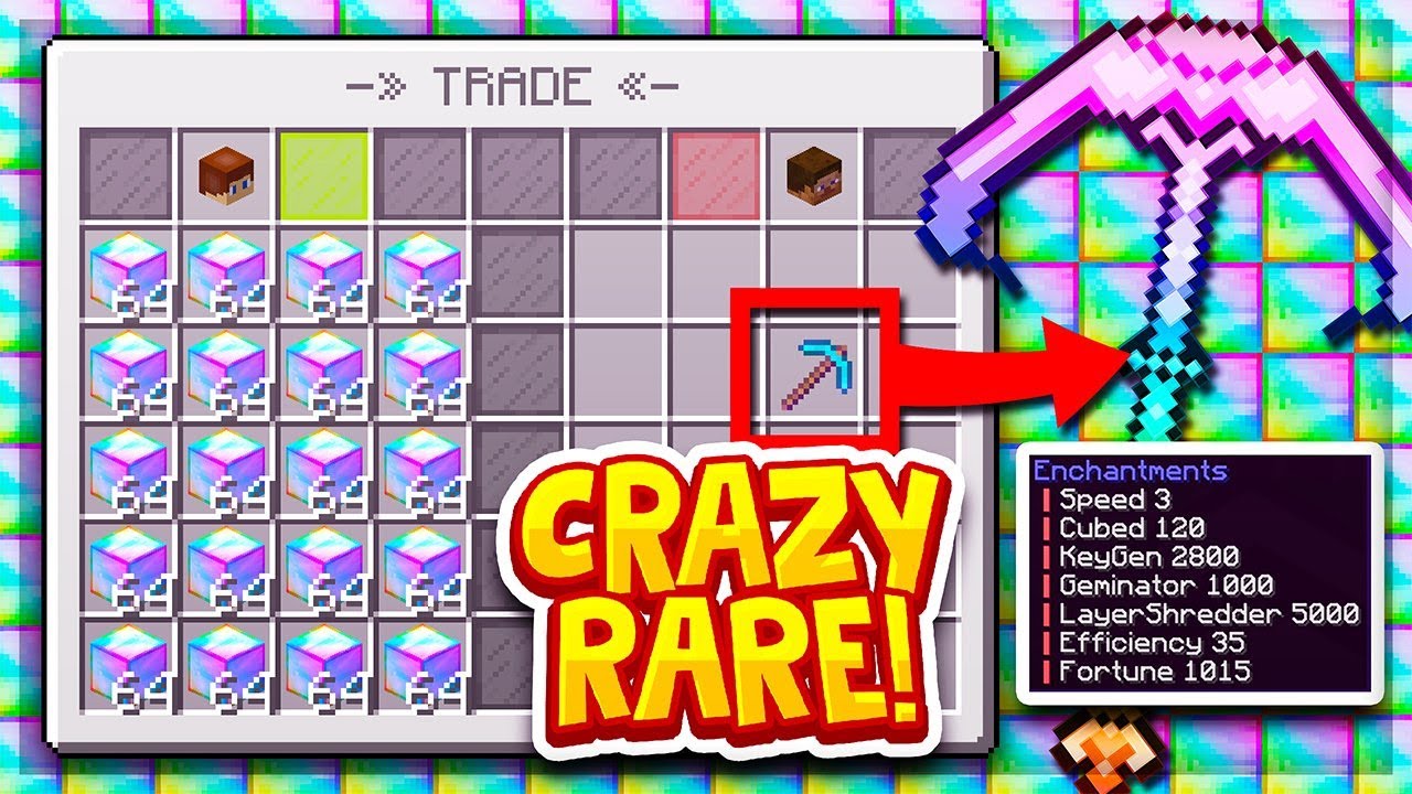 *RIDICULOUS* TRADE WITH THE RICHEST PLAYER ON PRISON! | Minecraft Prison | PvPLab