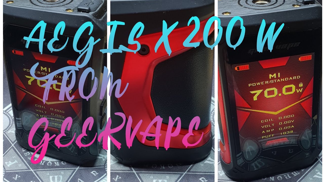 🔞💨💨💨💨💨 ОБЗОР AEGIS X ОТ GEEK VAPE