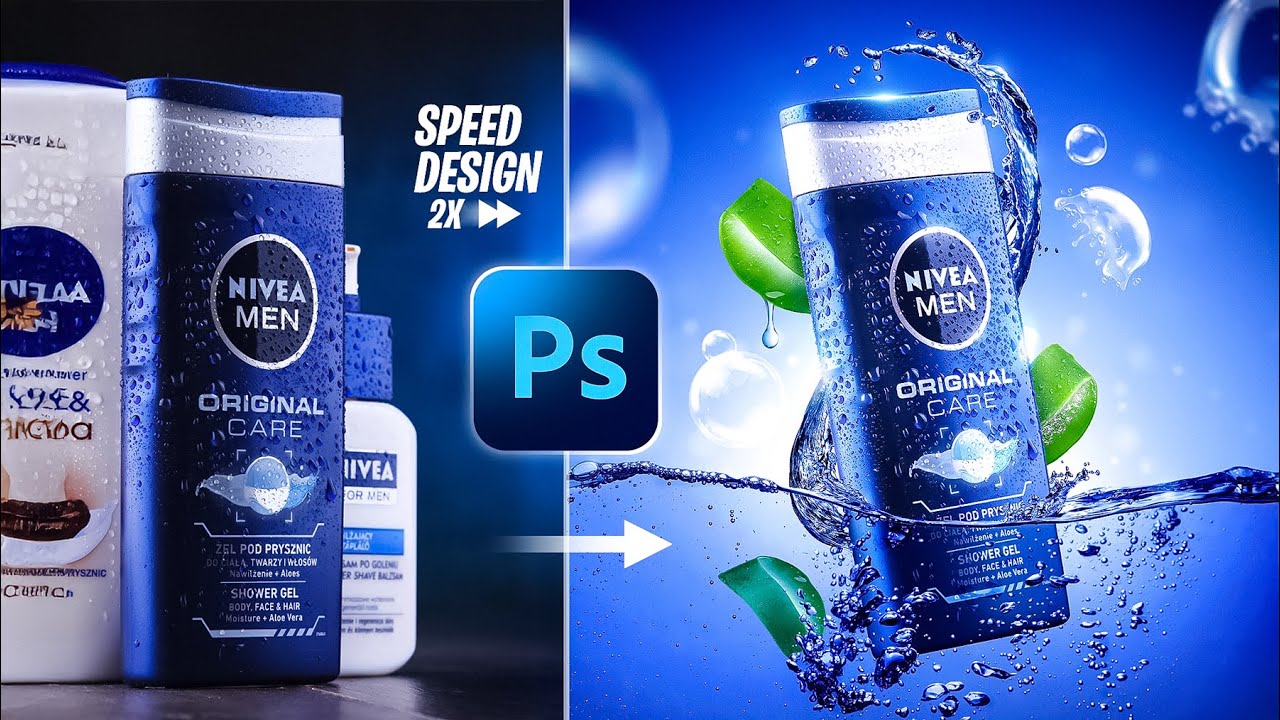 PRO-LEVEL Product manipulation advertising design - Phhotoshop