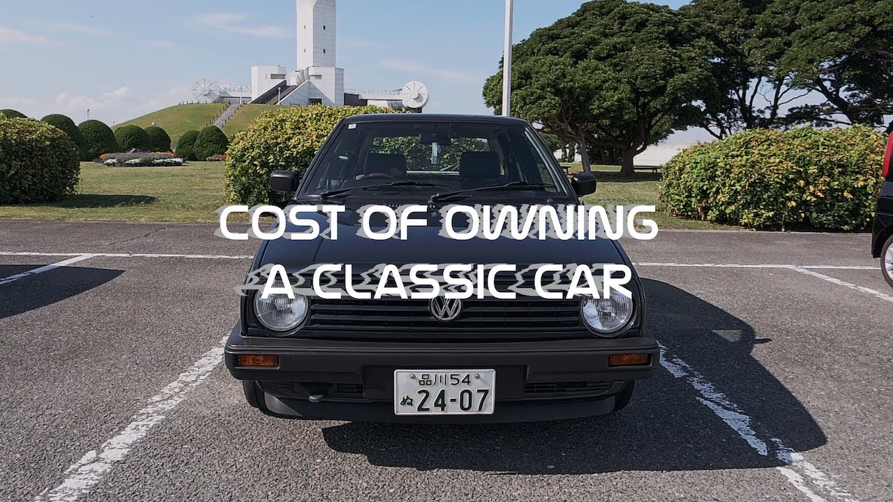 クラシックカーの維持費 | 30年分の整備記録と購入費用 / classic car ownership costs over 30 years【GOLF2】