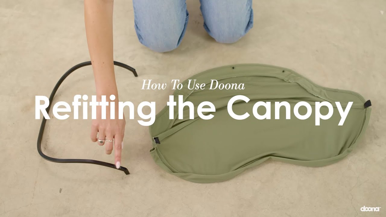 Использование Doona | Как заменить капор и текстиль