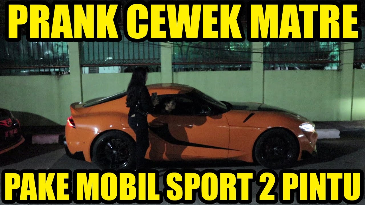 PRANK CEWEK MATRE PAKEK MOBIL SPORT 2 PINTU | Bro Omen