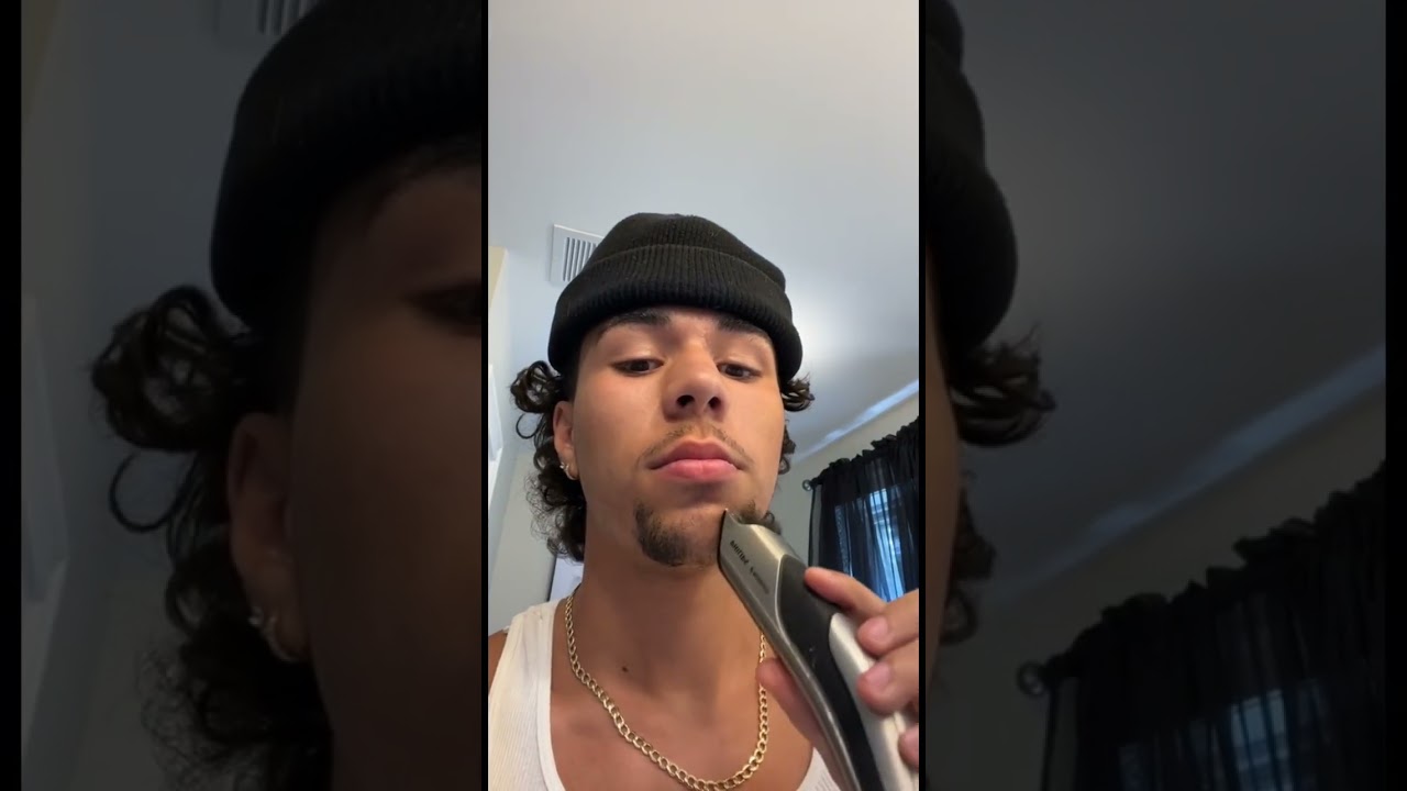 I shaved my face&hellip;😭 #shorts