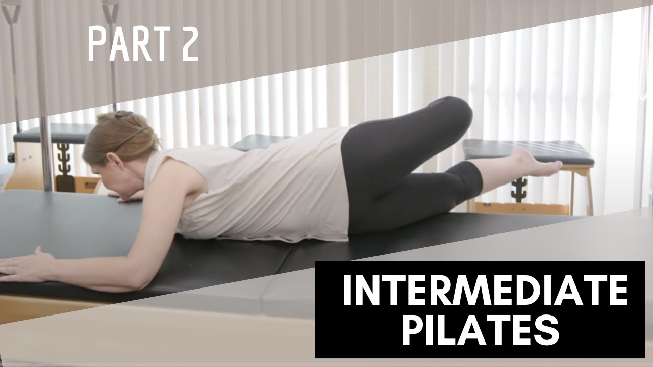 Continuing Intermediate Level Workout Part 2- back extensions- PNF necks- Upside-Down Pilates
