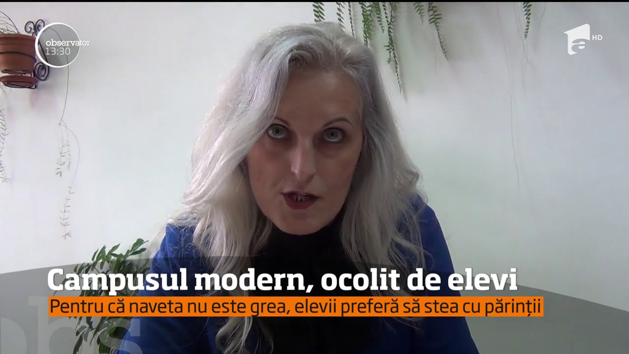 Campusul modern din T&acirc;rgu Lăpuş, ocolit de elevi