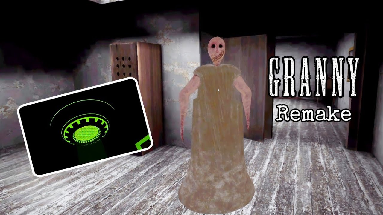 Granny Remake Mobile New Update Ufo Escape Full Gameplay | Granny Remake New Game