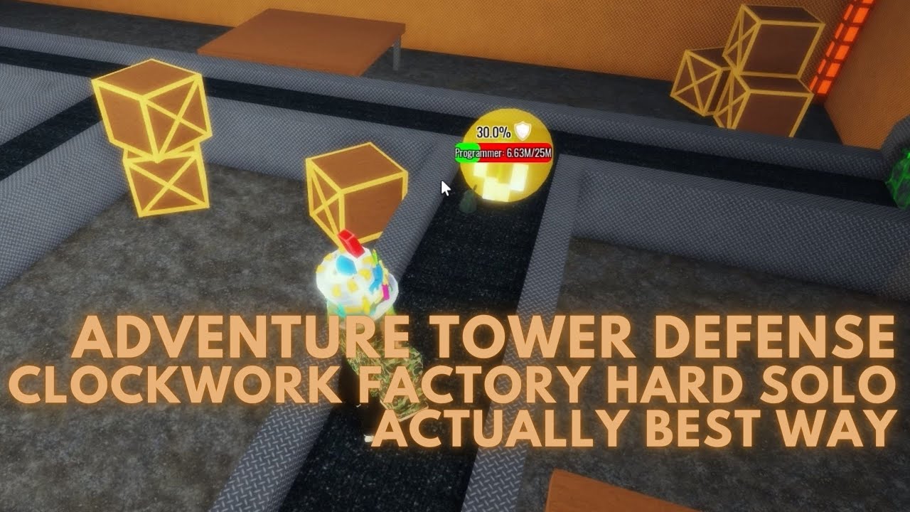Adventure tower defense clockwork solo hard mode even better way