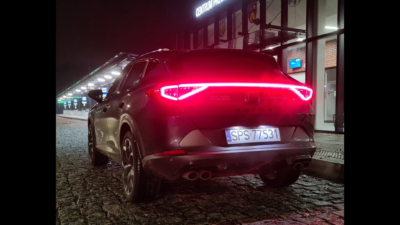 CUPRA FORMENTOR LED lights TEST świateł