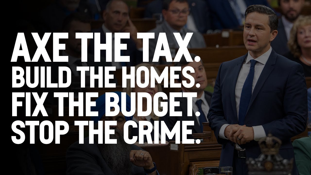 Axe the Tax. Build the Homes. Fix the Budget. Stop the Crime.
