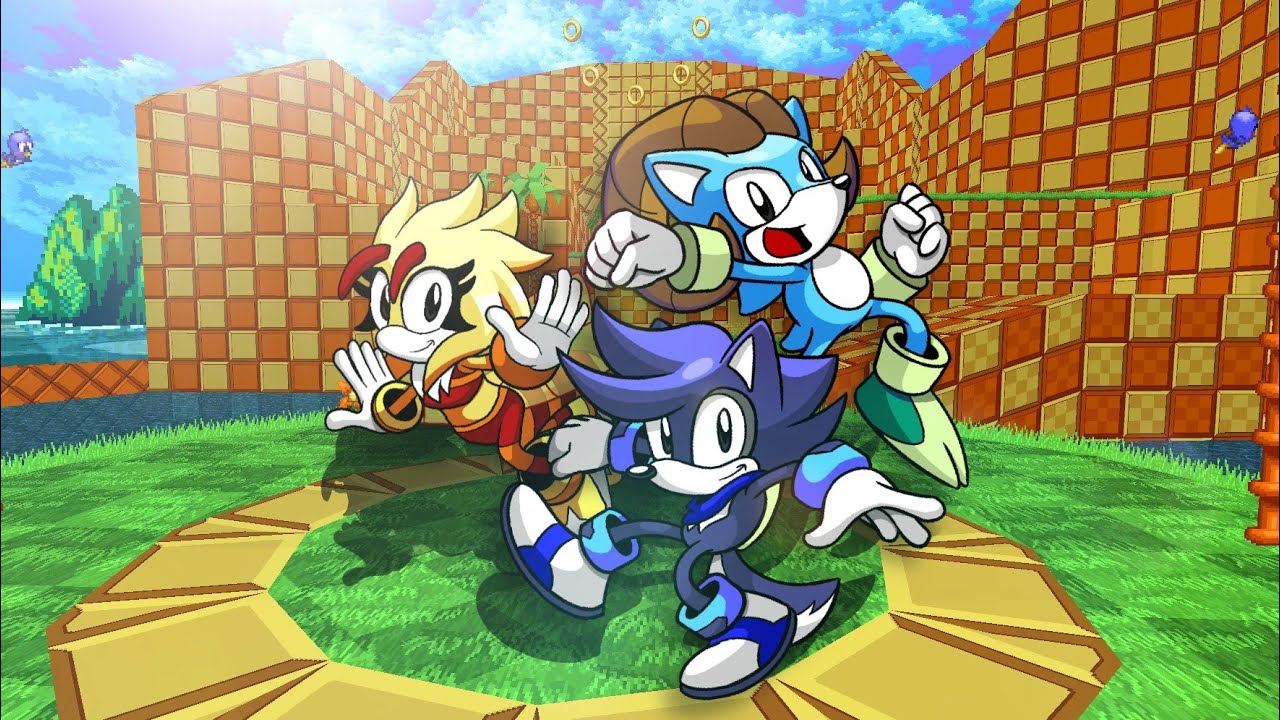 Sonic Robo Blast 2 - Team Kinetic (Dirk, Whirl, & Vesola) - Updated v2.1.3