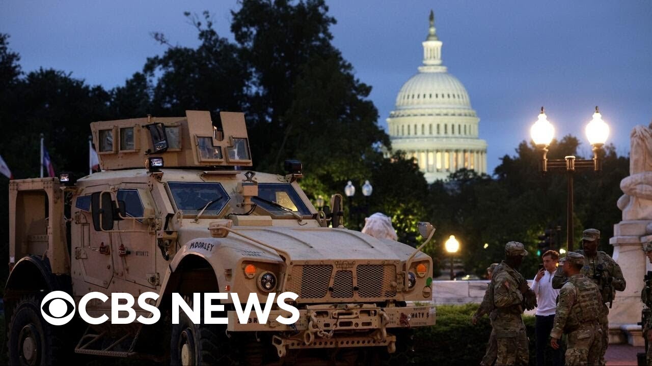 An estimated 2,000 National Guard troops expected in Washington, D.C. by this weekend